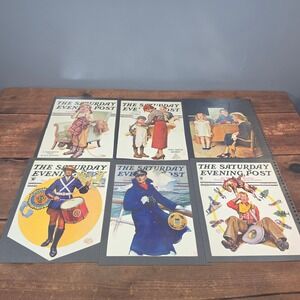 Saturday Evening Post Art Prints OS Multi Good Vintage 1930s Cover Reproductions